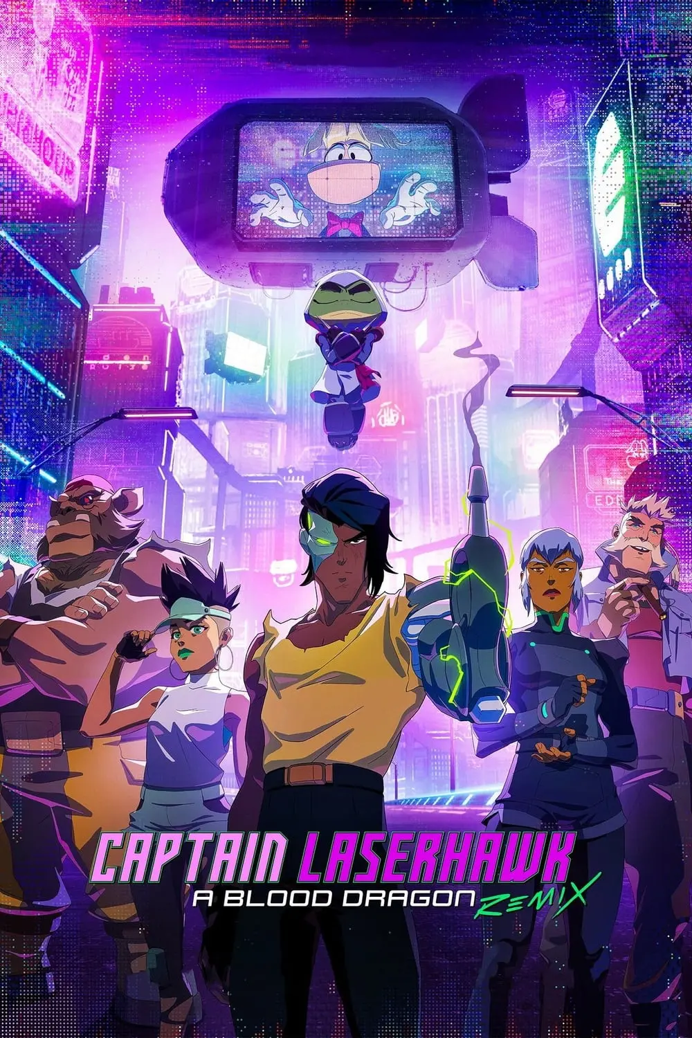 Capitán Laserhawk: Un remix de Blood Dragon_peliplat