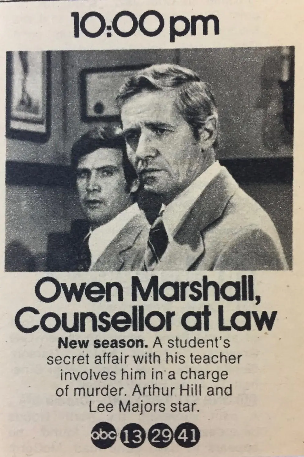 Owen Marshall, Counselor at Law_peliplat