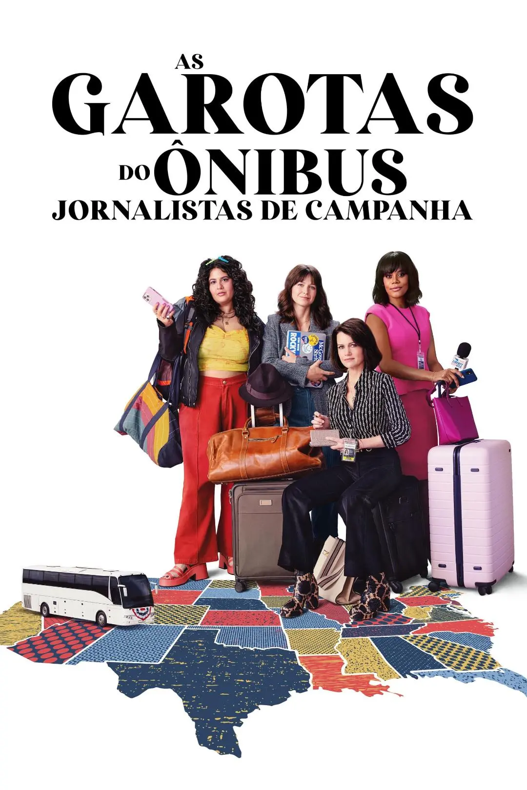 As Garotas do Ônibus: Jornalistas de Campanha_peliplat