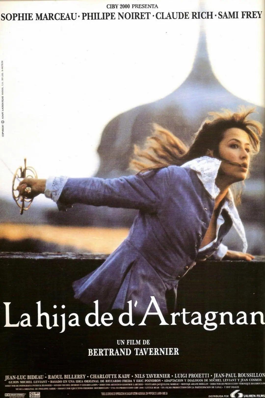 La hija de D'Artagnan_peliplat