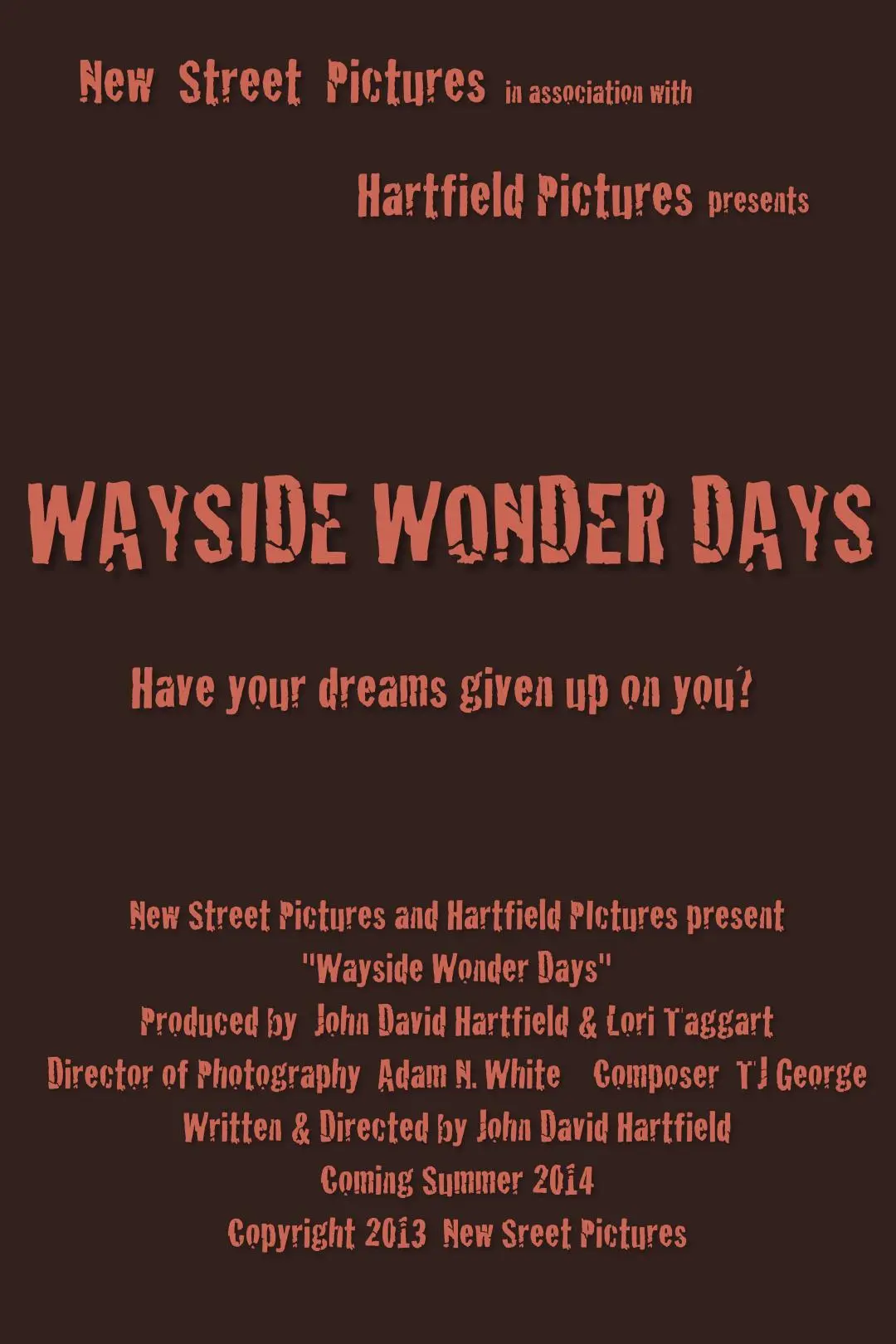 Wayside Wonder Days_peliplat