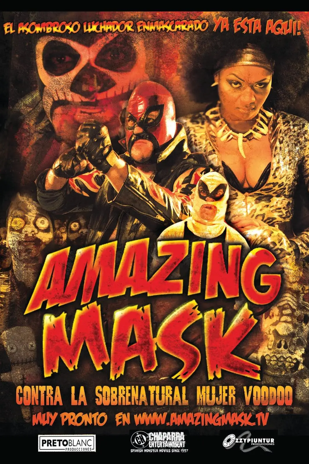 Amazing Mask vs La Sobrenatural Mujer Voodoo_peliplat