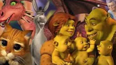 Shrek y Fiona: La Inusual y Encantadora Pareja Icono del Cine Animado 🥰🥰🥰_peliplat