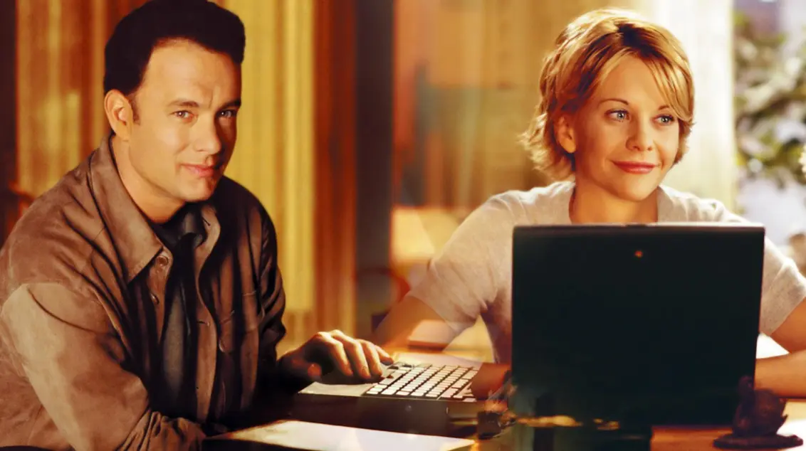 "YOU GOT MAIL": EL AMOR ANTES DEL TINDER _peliplat