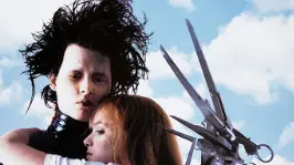 Edward Scissorhands: Un amor gótico _peliplat