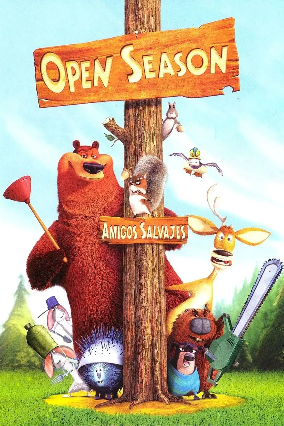 Open season: Amigos Salvajes_peliplat