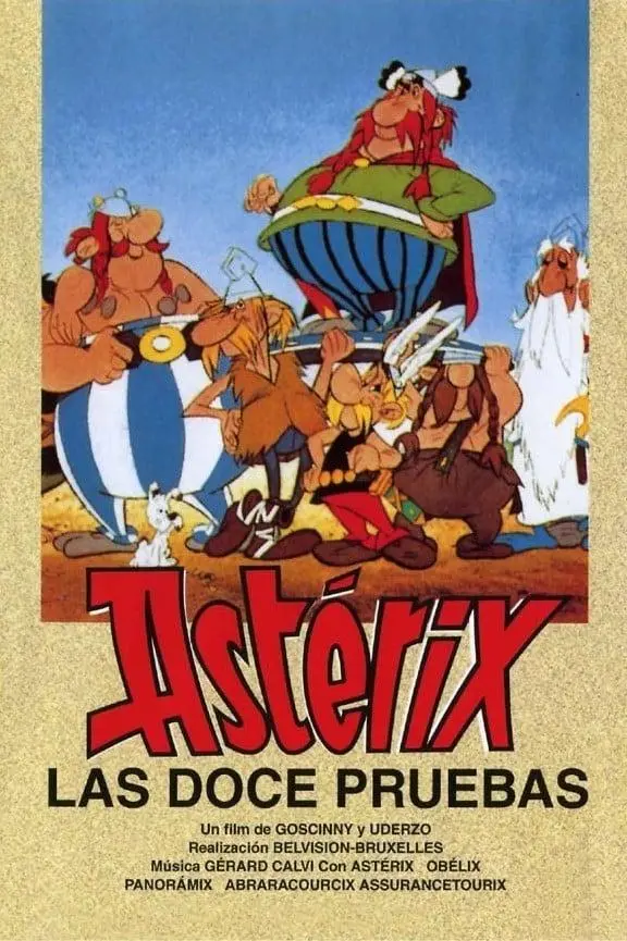 Las doce pruebas de Astérix_peliplat