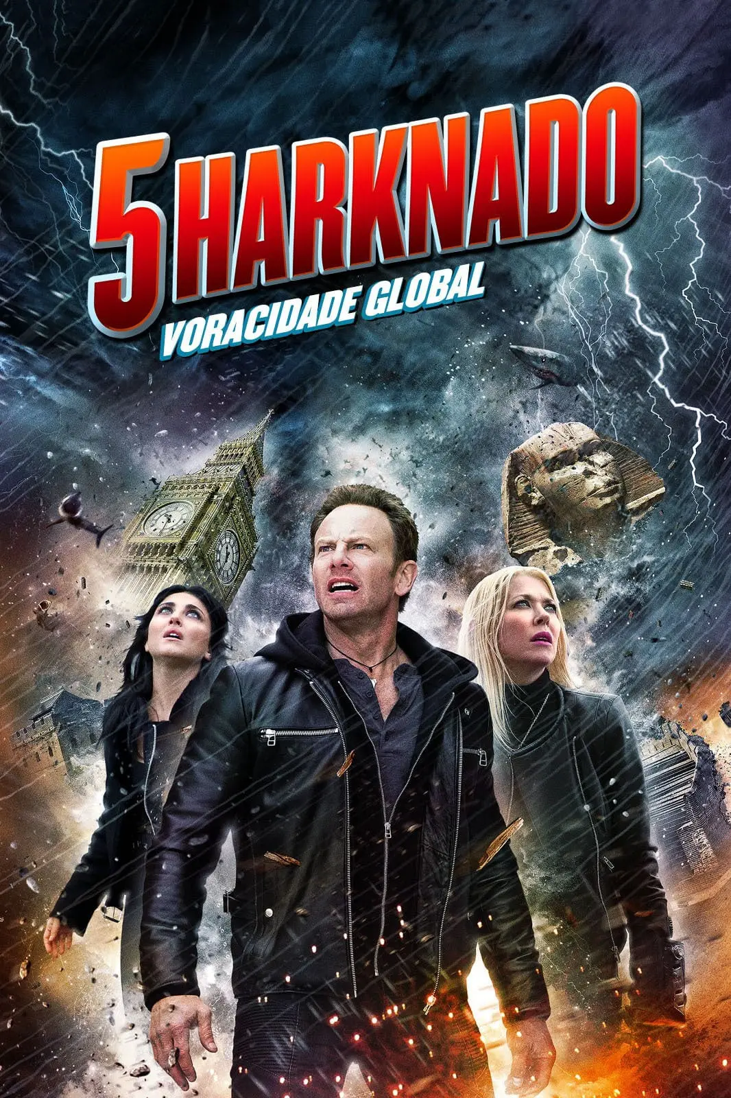 Sharknado 5: Voracidade Global_peliplat