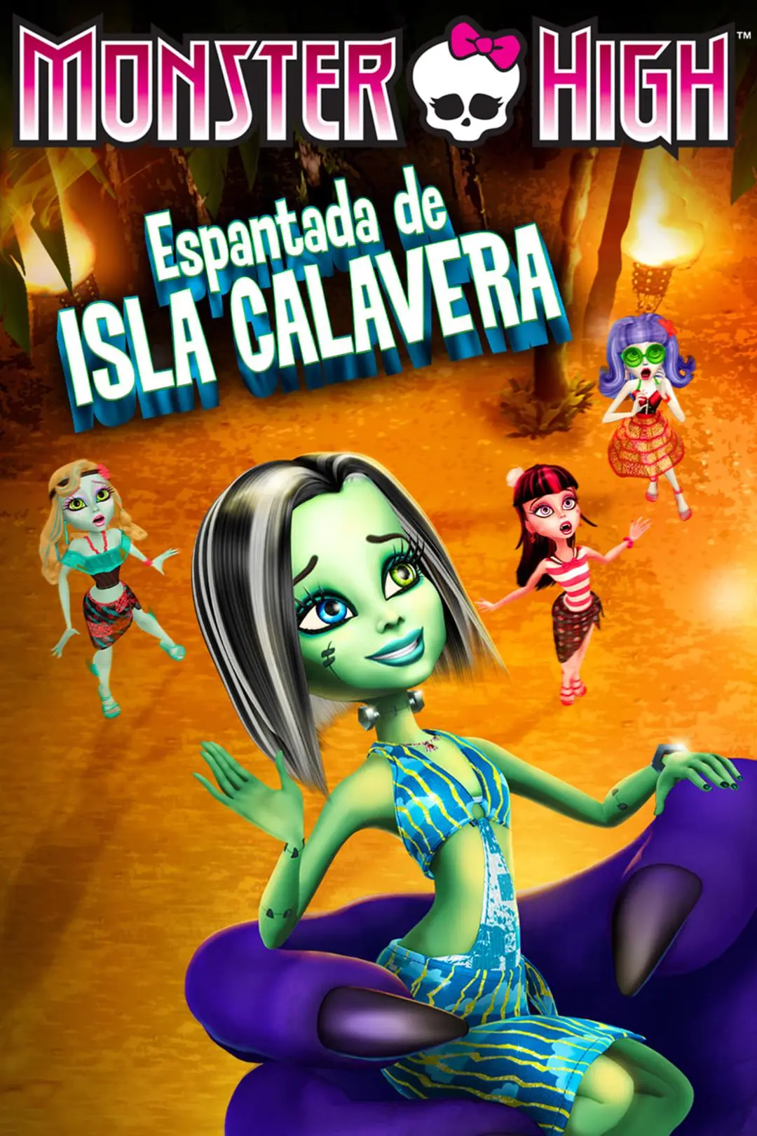 Monster High: Espantada de isla calavera_peliplat