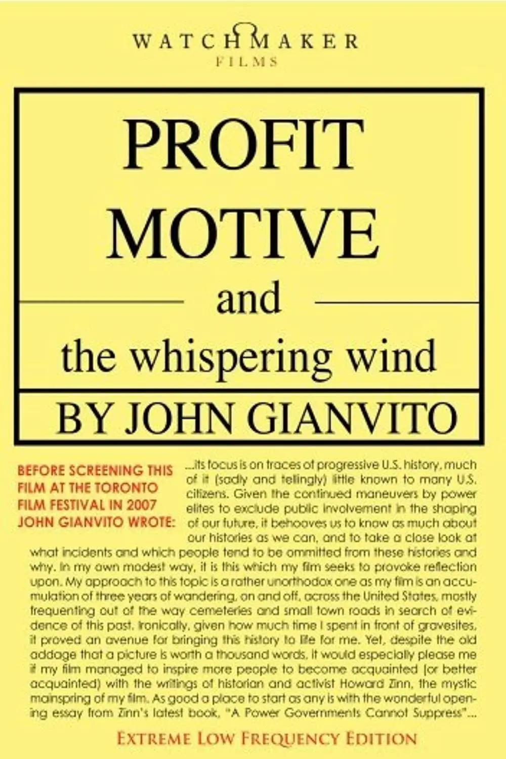 A busca do lucro e o sussurro do vento_peliplat