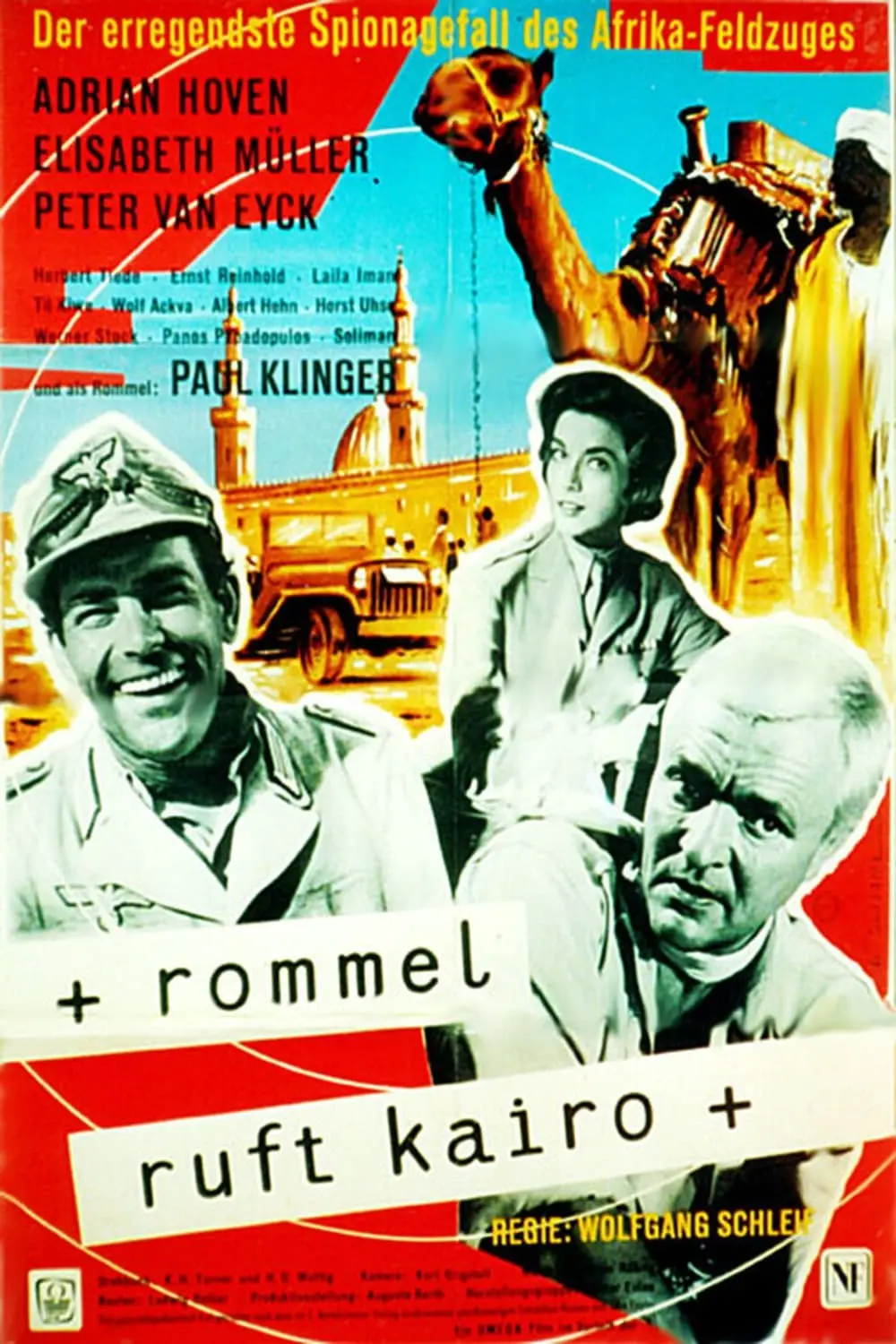 Rommel llama al Cairo_peliplat