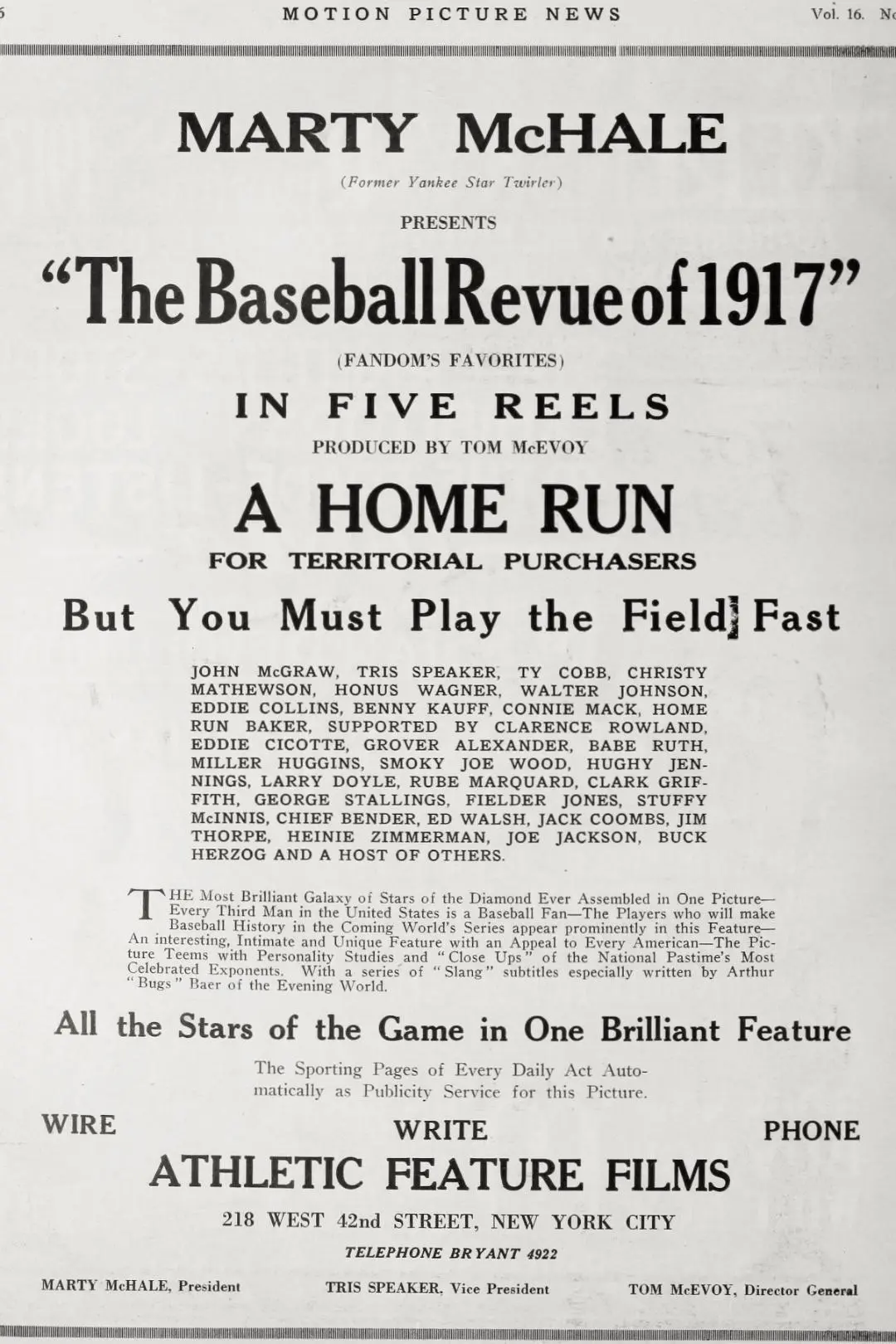 The Baseball Revue of 1917_peliplat