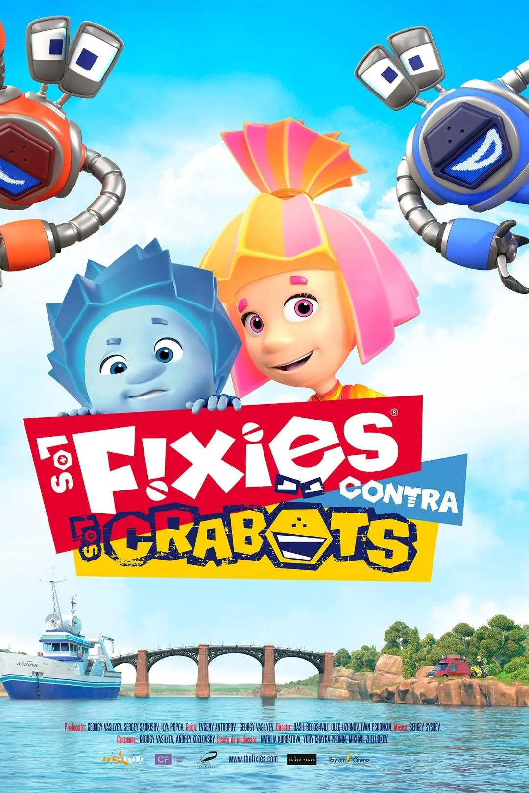 Los Fixies contra los Crabots_peliplat