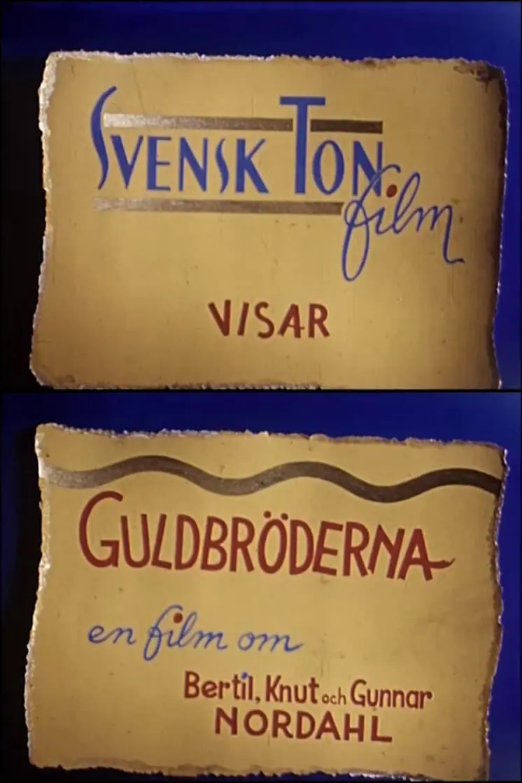 Guldbröderna: en film om Bertil, Knut och Gunnar Nordahl_peliplat