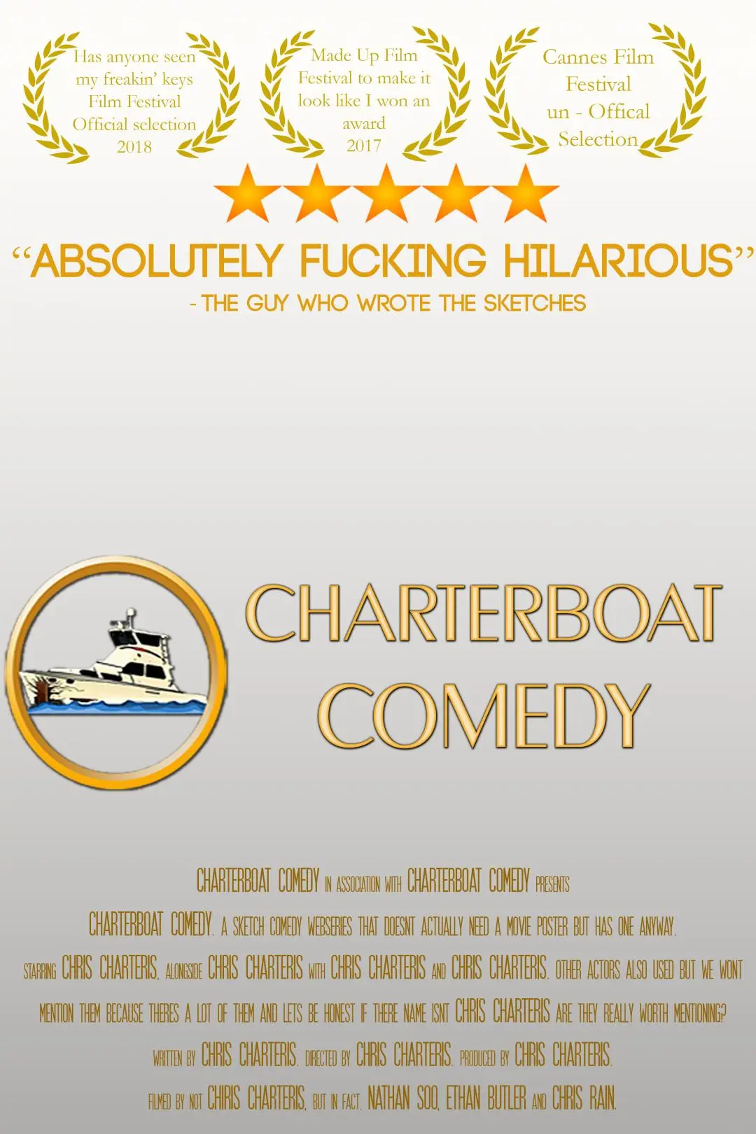 Charterboat Comedy: Webseries_peliplat