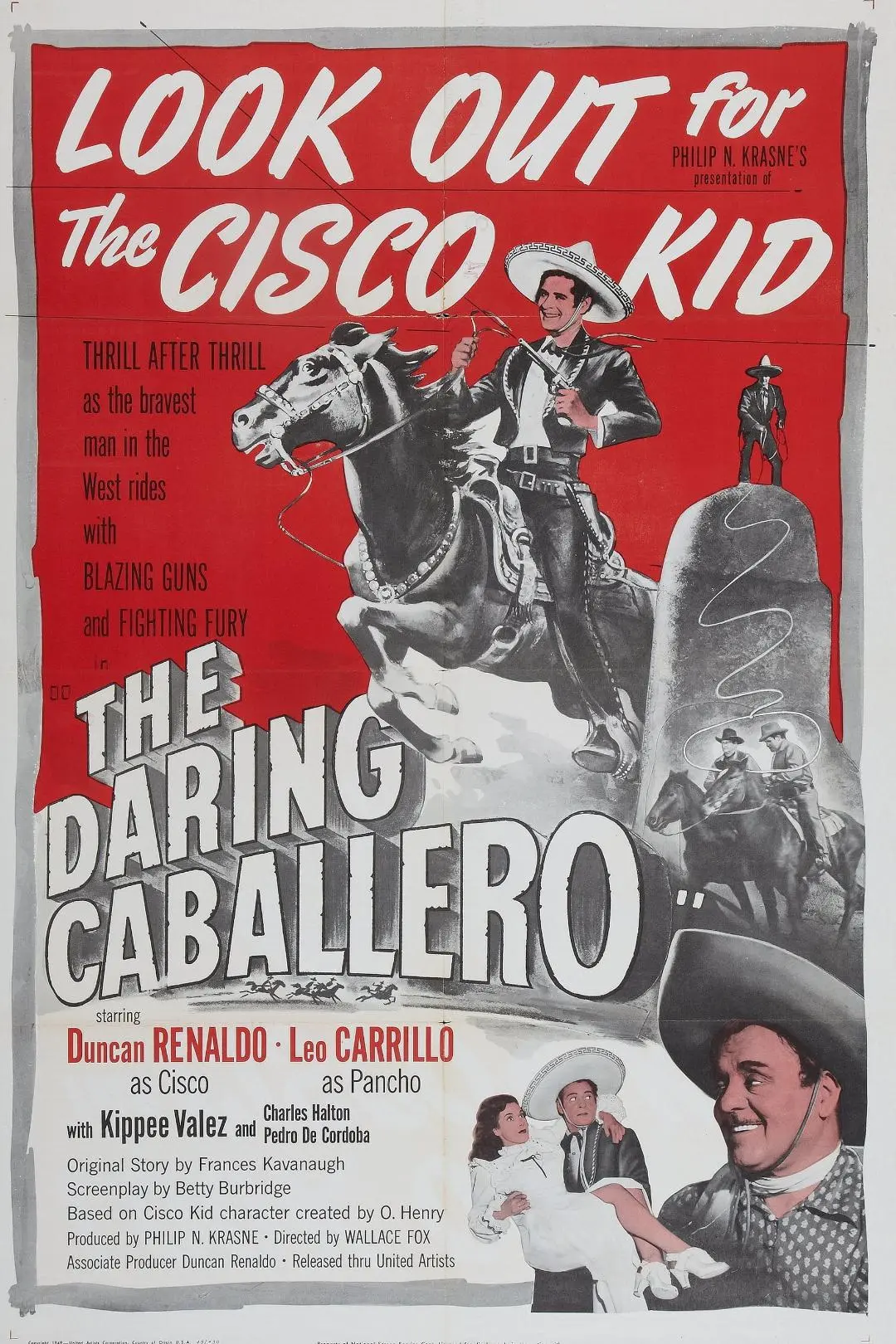 The Daring Caballero_peliplat