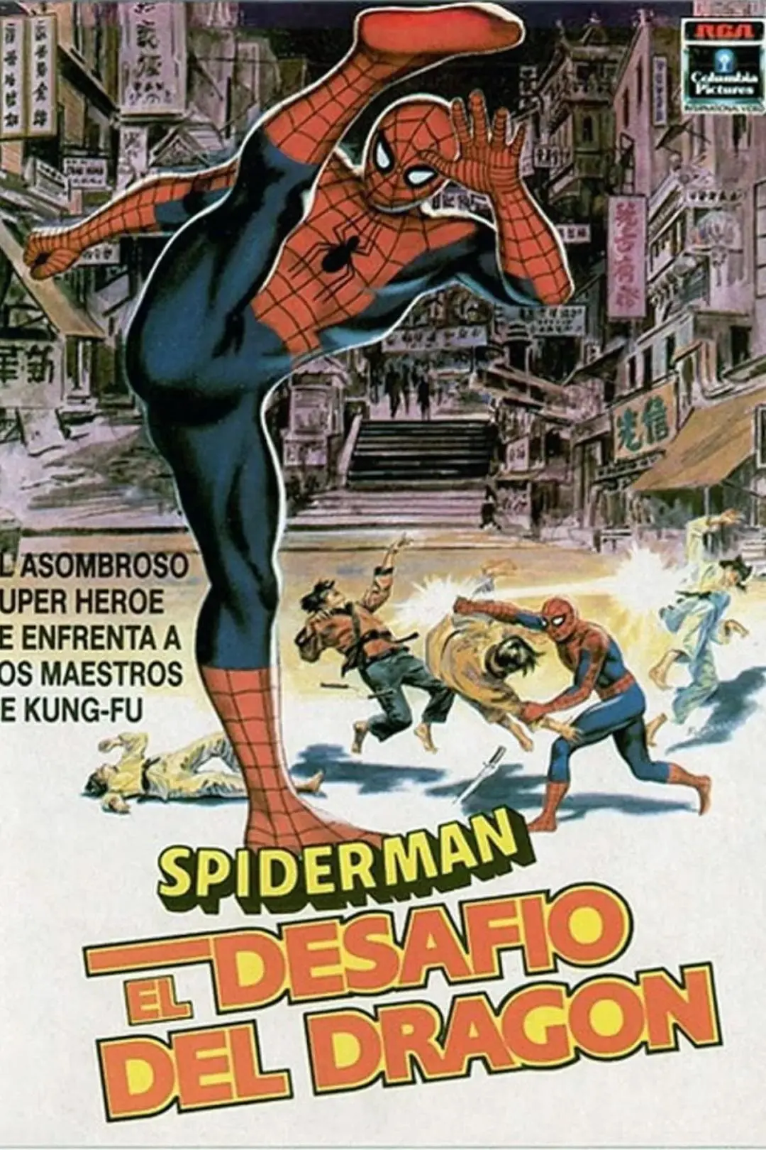 Spiderman: El desafío del dragón_peliplat