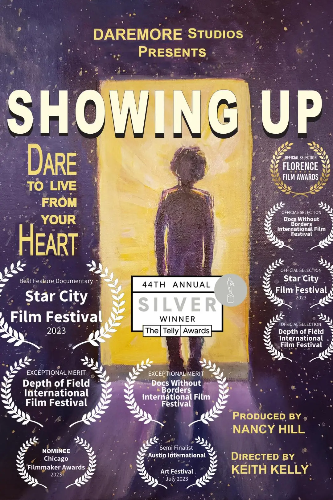 Showing Up - Dare to Live from Your Heart_peliplat