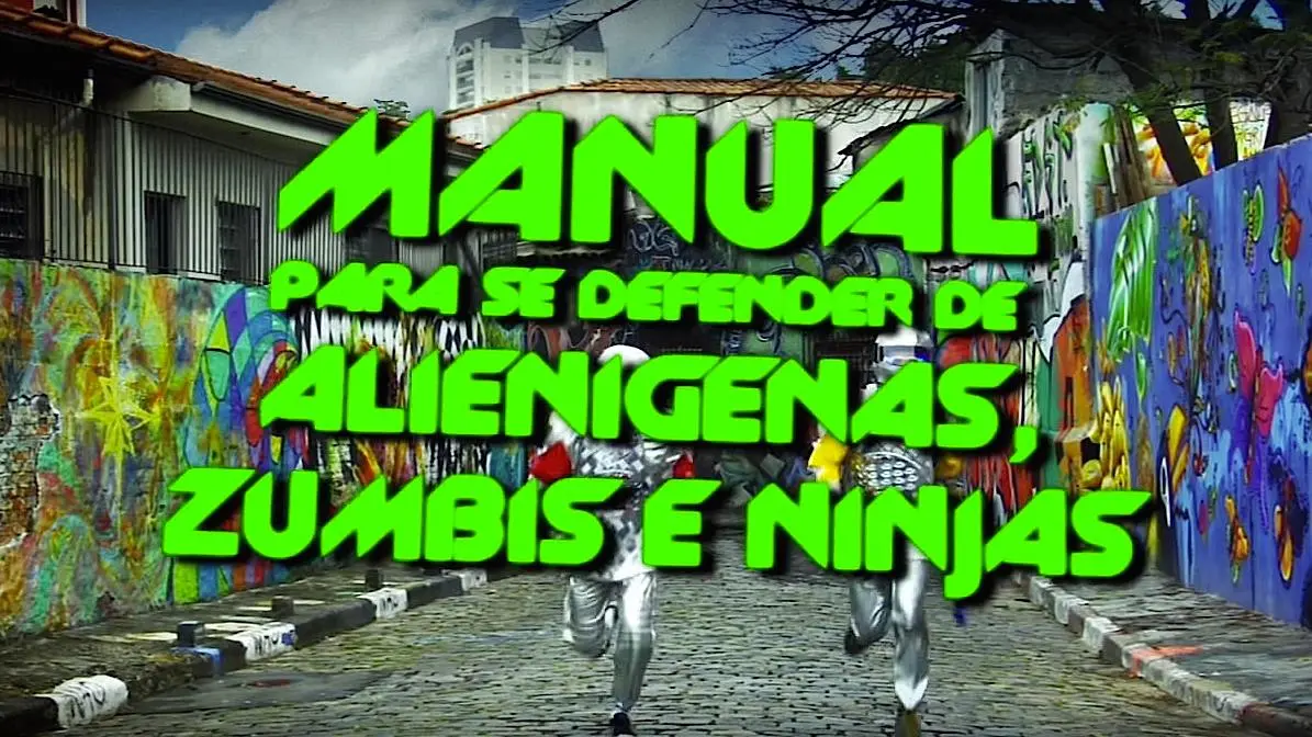 Manual Para se Defender de Alienigenas, Zumbis e Ninjas_peliplat