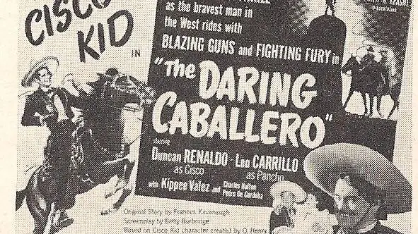 The Daring Caballero_peliplat