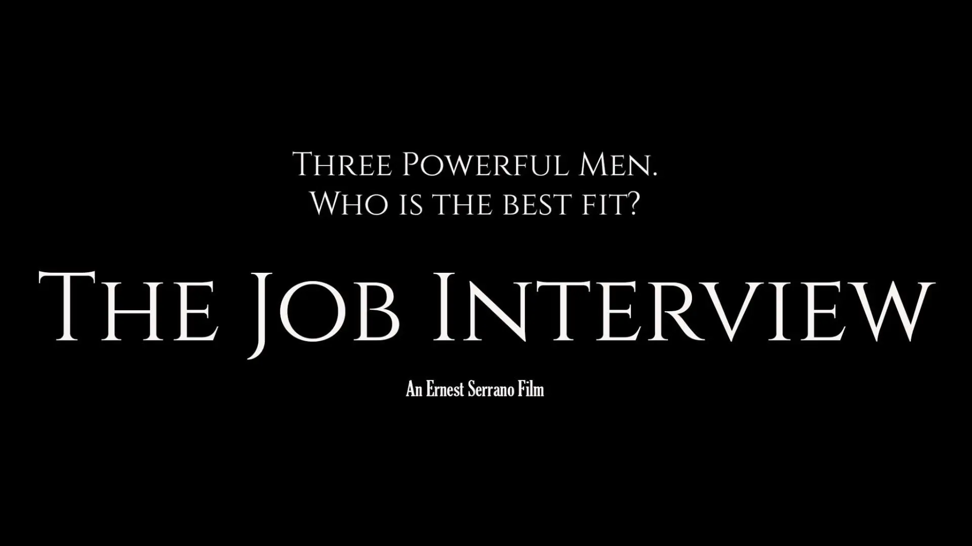 The Job Interview_peliplat
