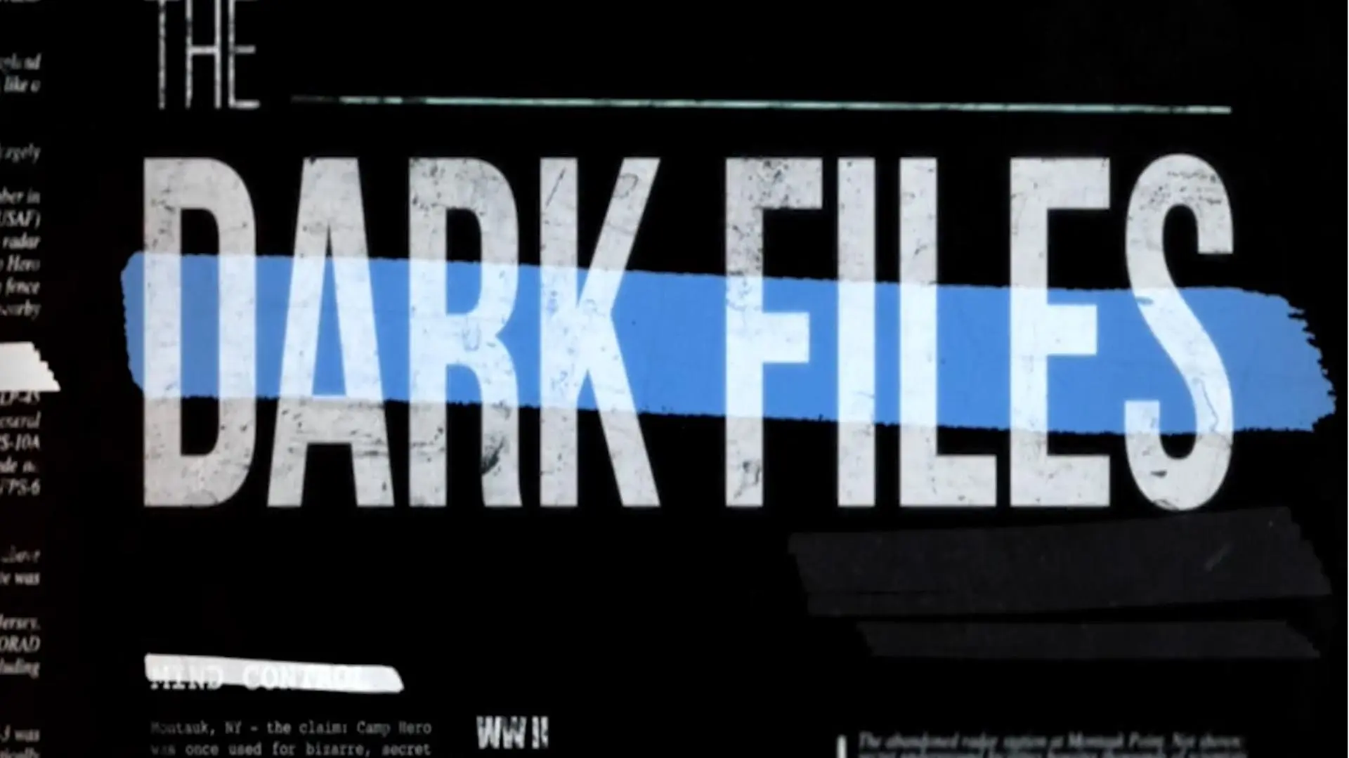 The Dark Files_peliplat