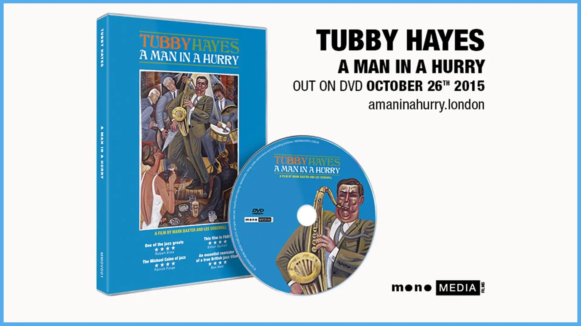 Tubby Hayes: A Man in a Hurry_peliplat