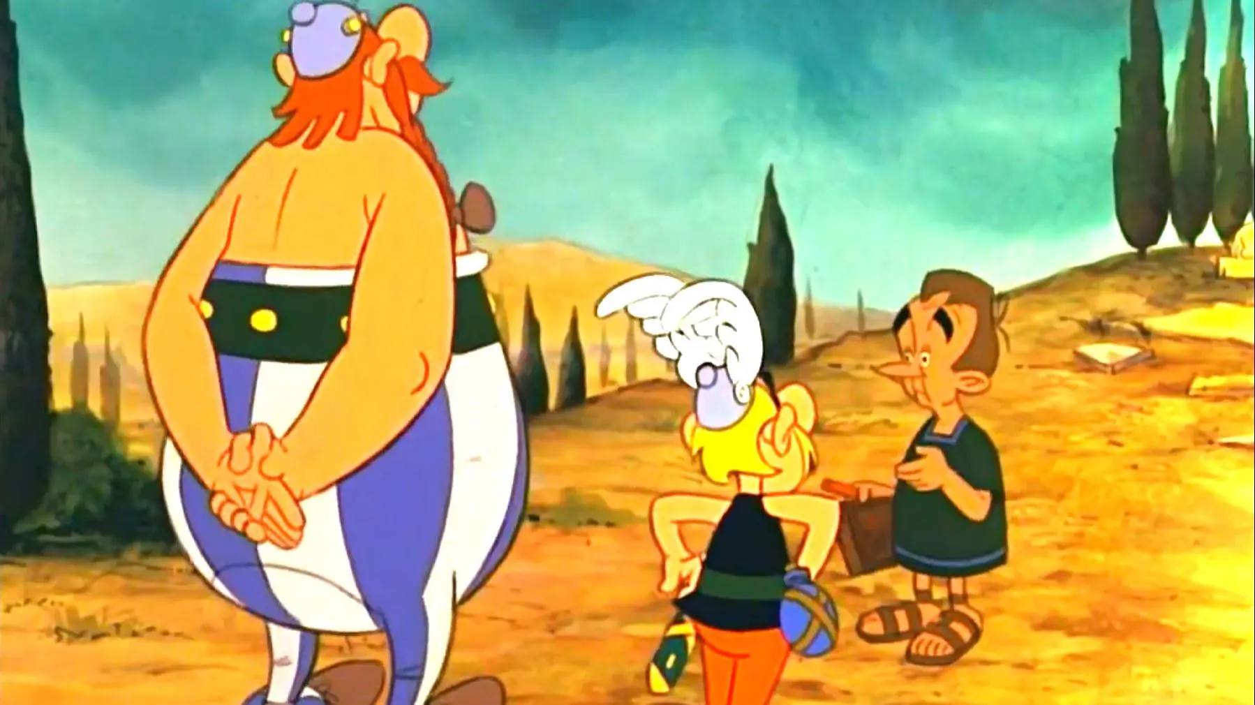 Las doce pruebas de Astérix_peliplat