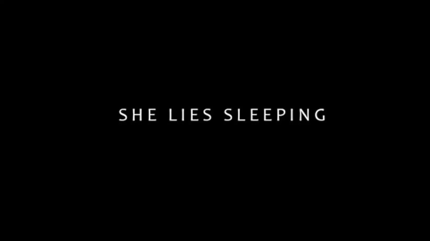 She Lies Sleeping_peliplat