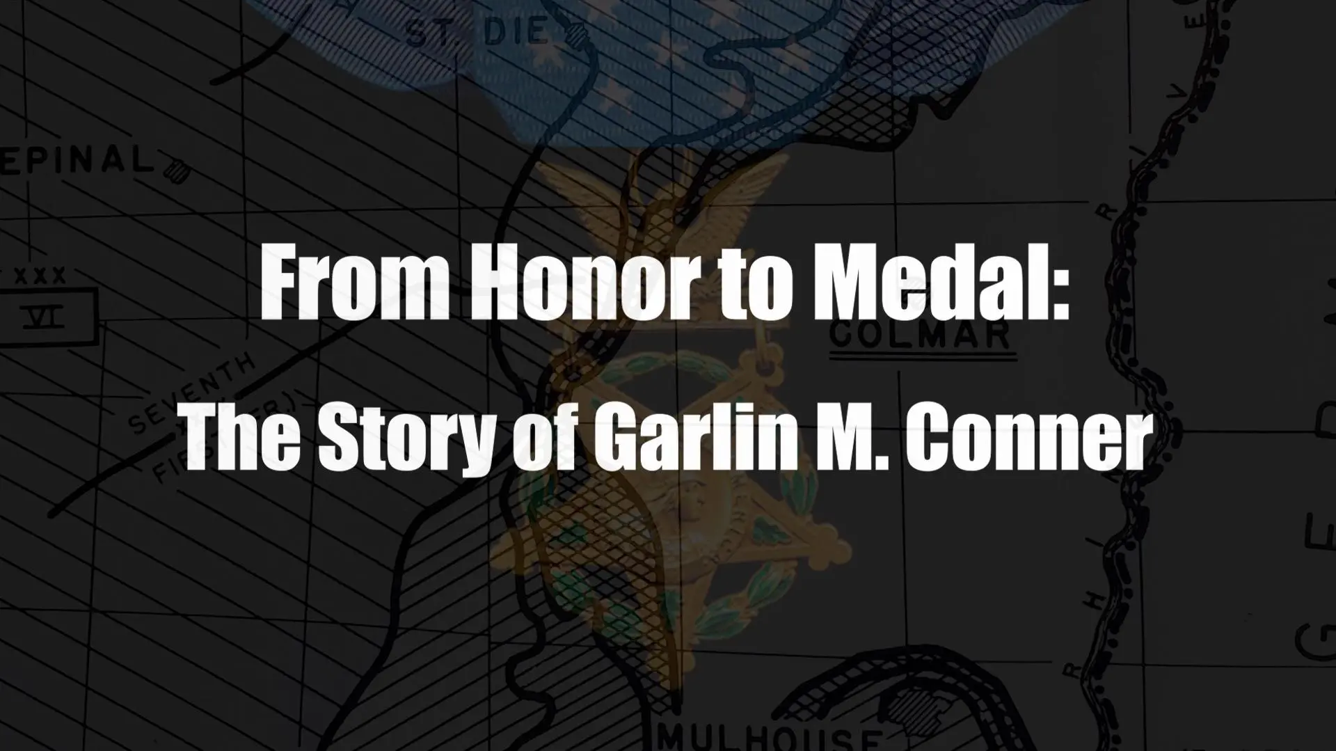 From Honor to Medal: The Story of Garlin M. Conner_peliplat