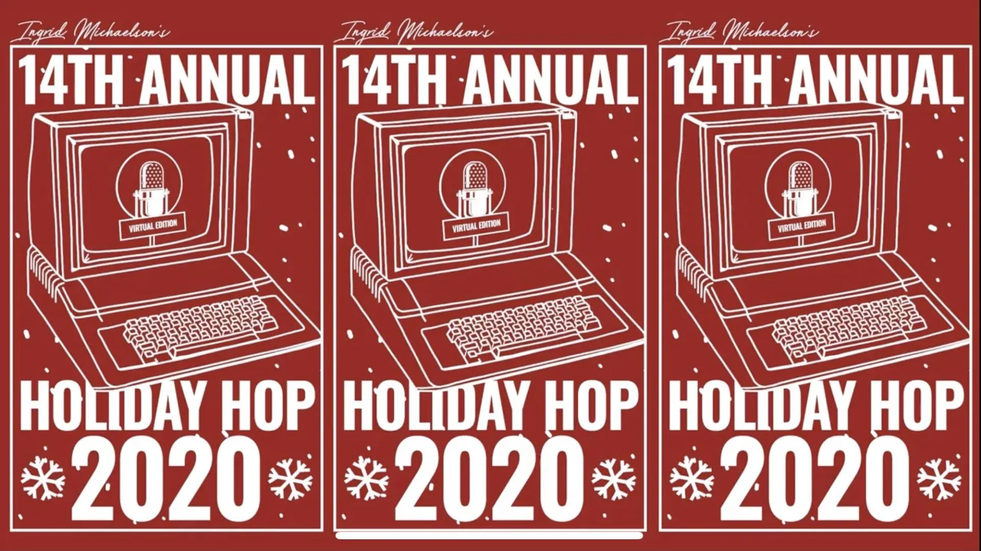 Ingrid Michaelson's 14th Annual Holiday Hop: Virtual Edition_peliplat