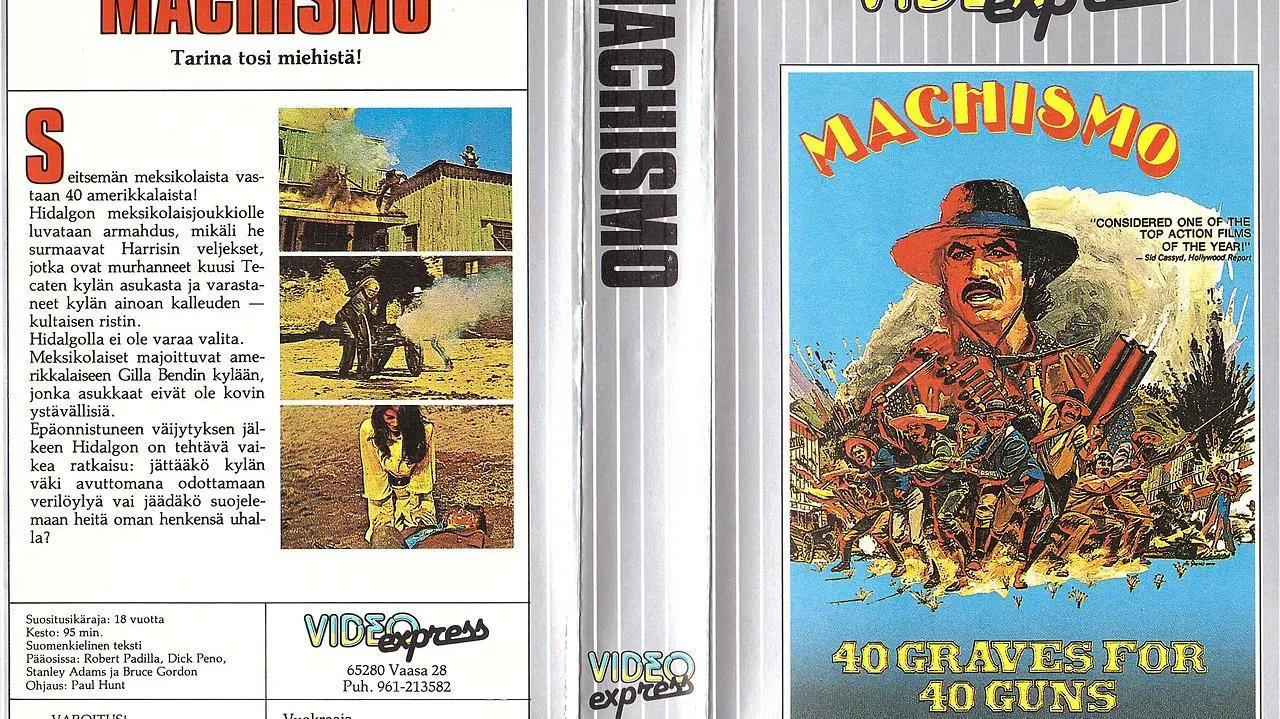 Machismo: 40 Graves for 40 Guns_peliplat