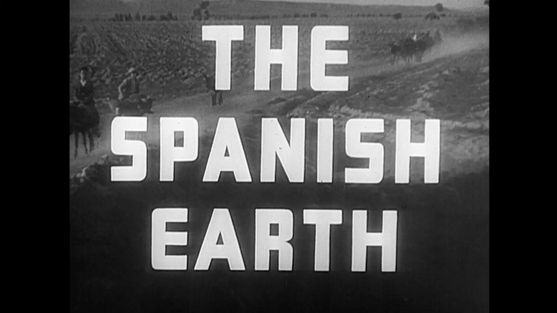 The Spanish Earth_peliplat