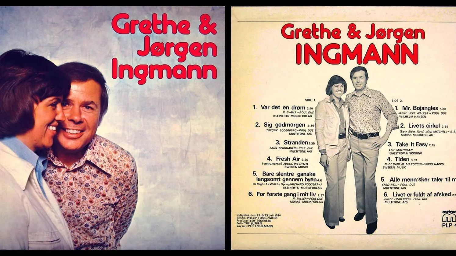 Grethe og Jørgen Ingmann_peliplat