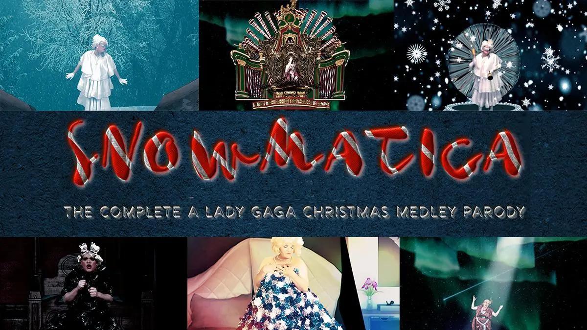 Snowmatica - The Complete A Lady Gaga Christmas Medley Parody_peliplat