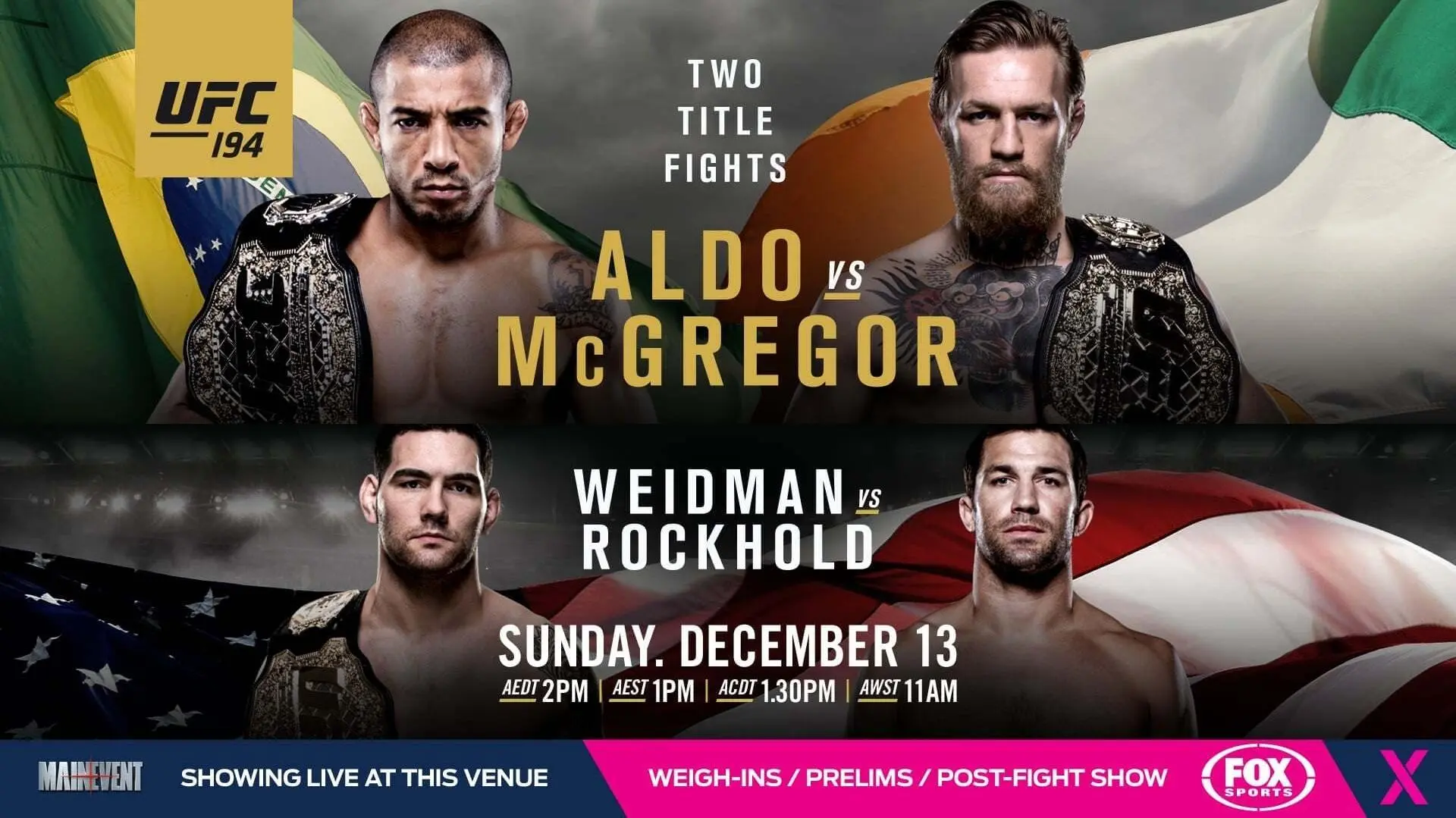 UFC 194: Aldo vs. McGregor_peliplat