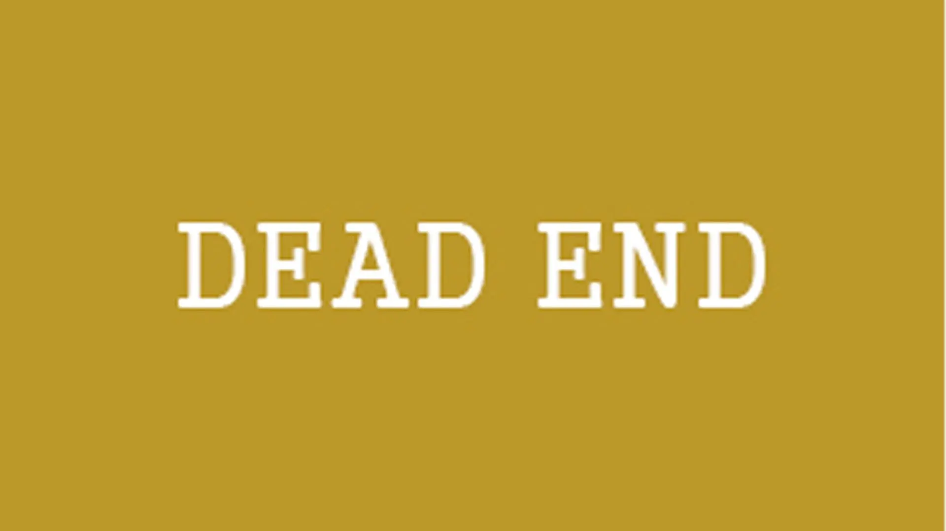 Dead End_peliplat