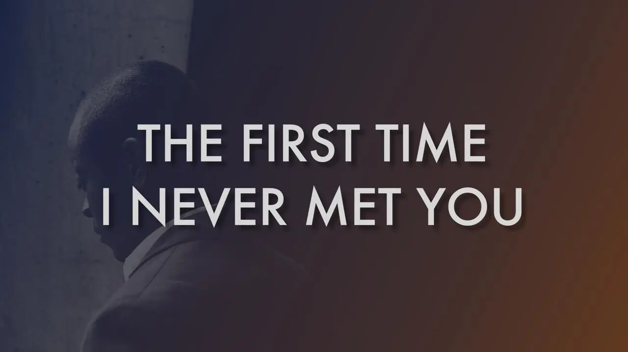 The First Time I Never Met You_peliplat