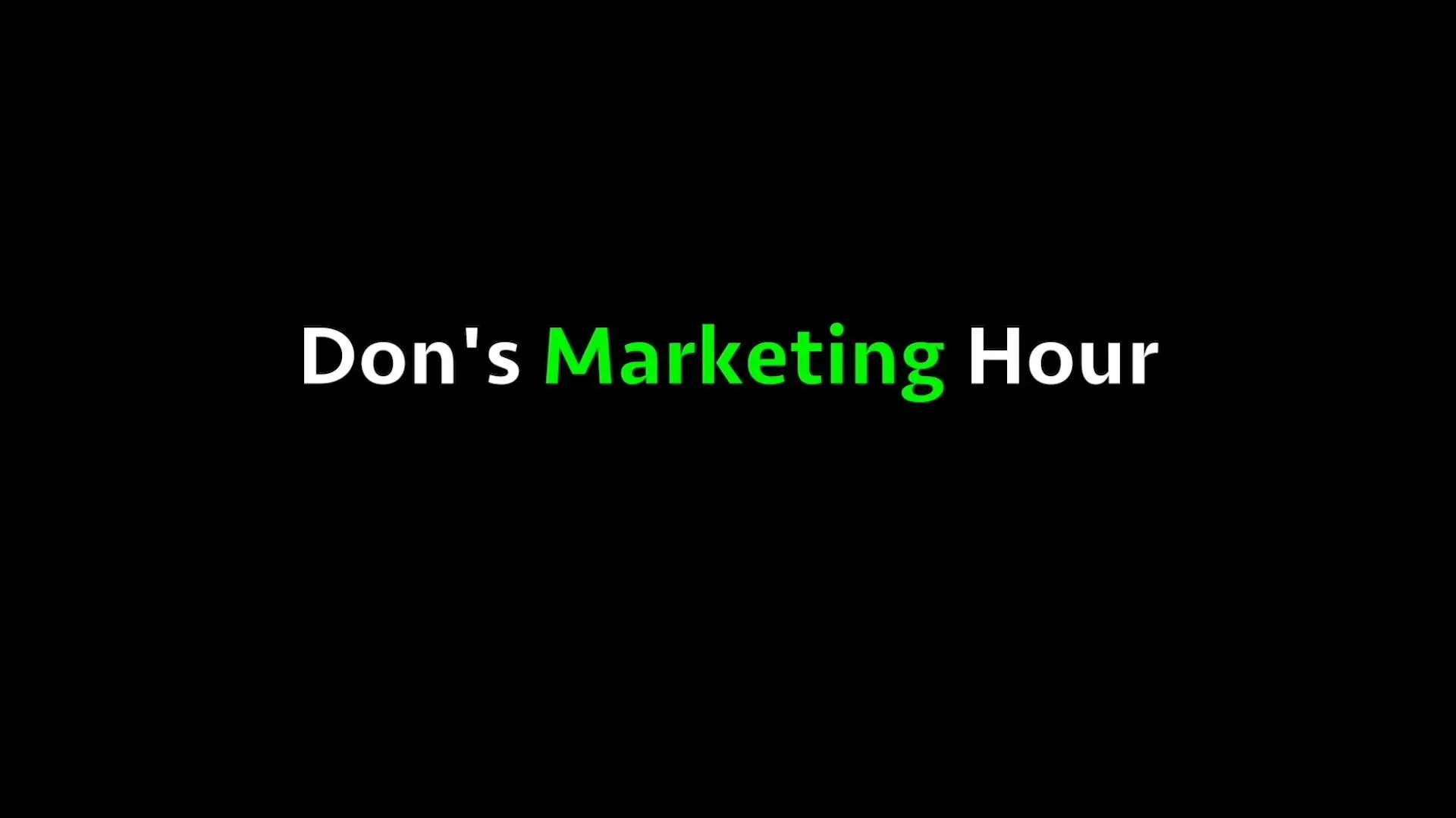 Don's Marketing Hour_peliplat