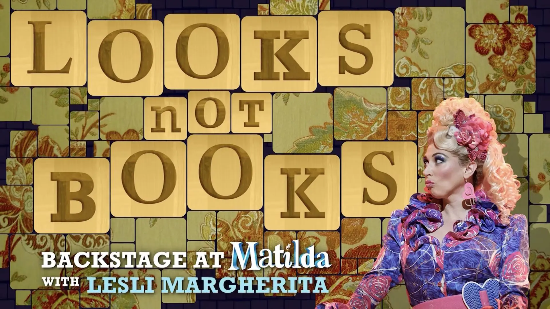 Looks Not Books: Backstage at 'Matilda' with Lesli Margherita_peliplat