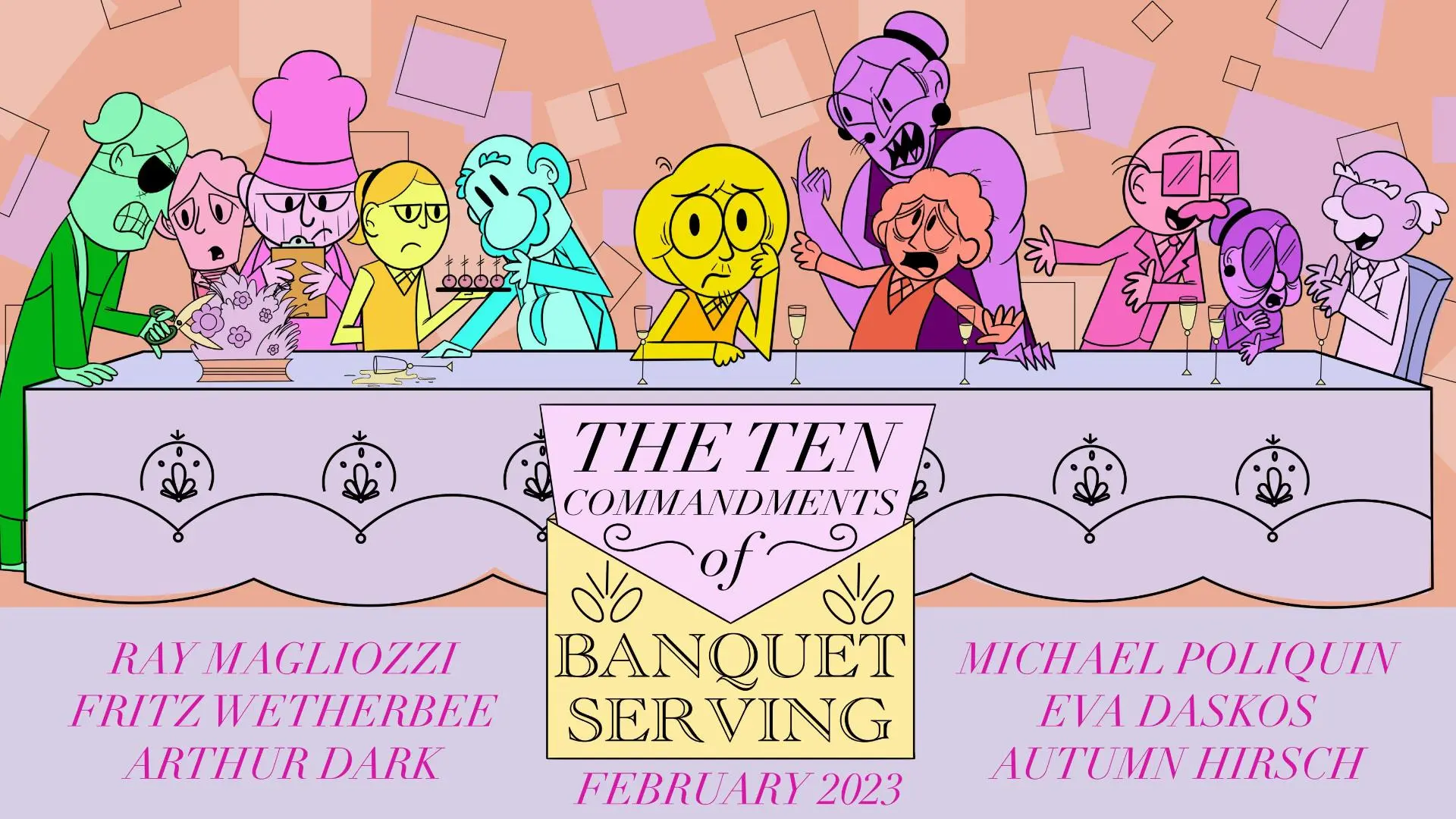 The Ten Commandments of Banquet Serving_peliplat