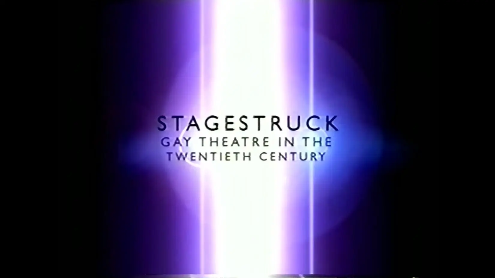 Stagestruck: Gay Theatre in the 20th Century_peliplat