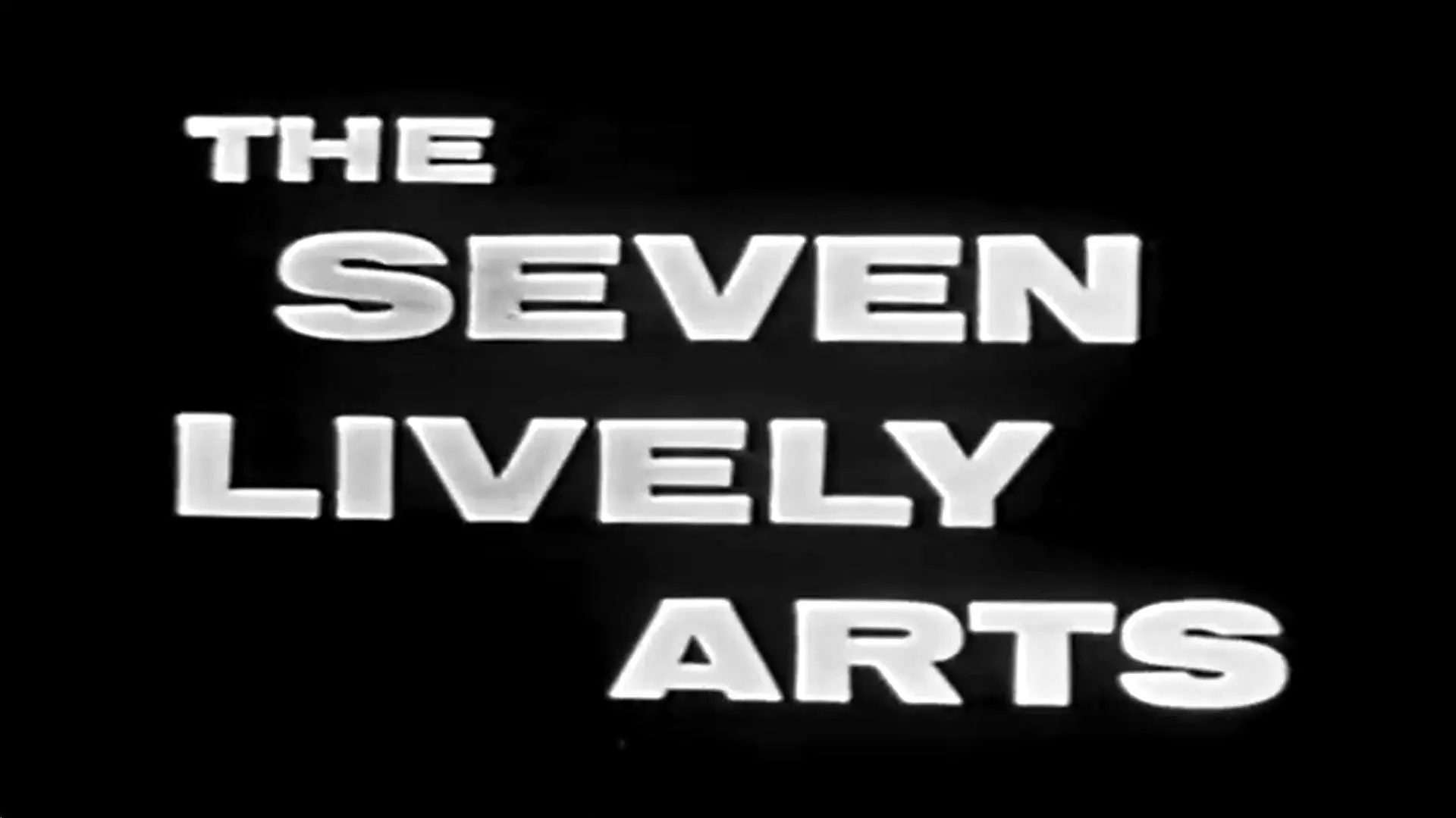 The Seven Lively Arts_peliplat