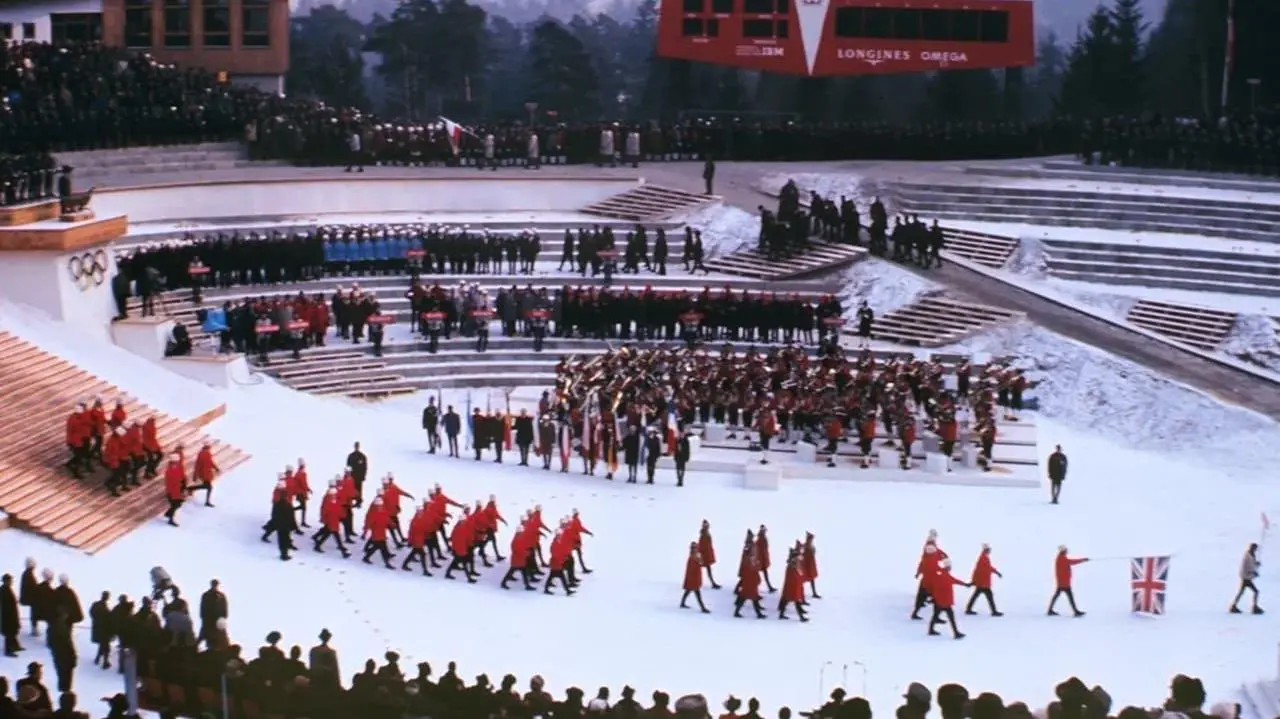 IX Olympic Winter Games, Innsbruck 1964_peliplat