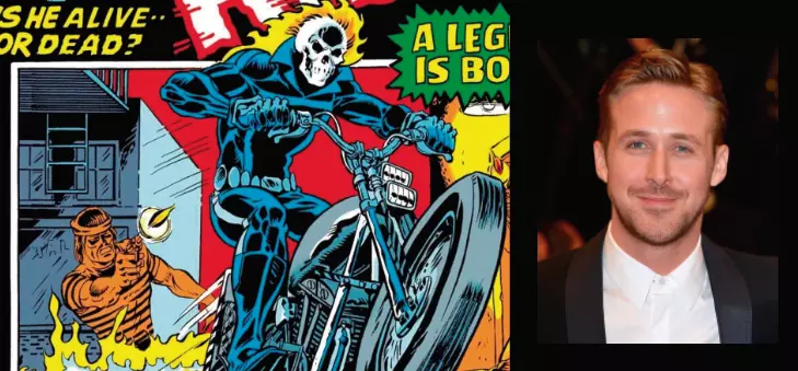 Ryan Gosling como superhéroe de marvel  