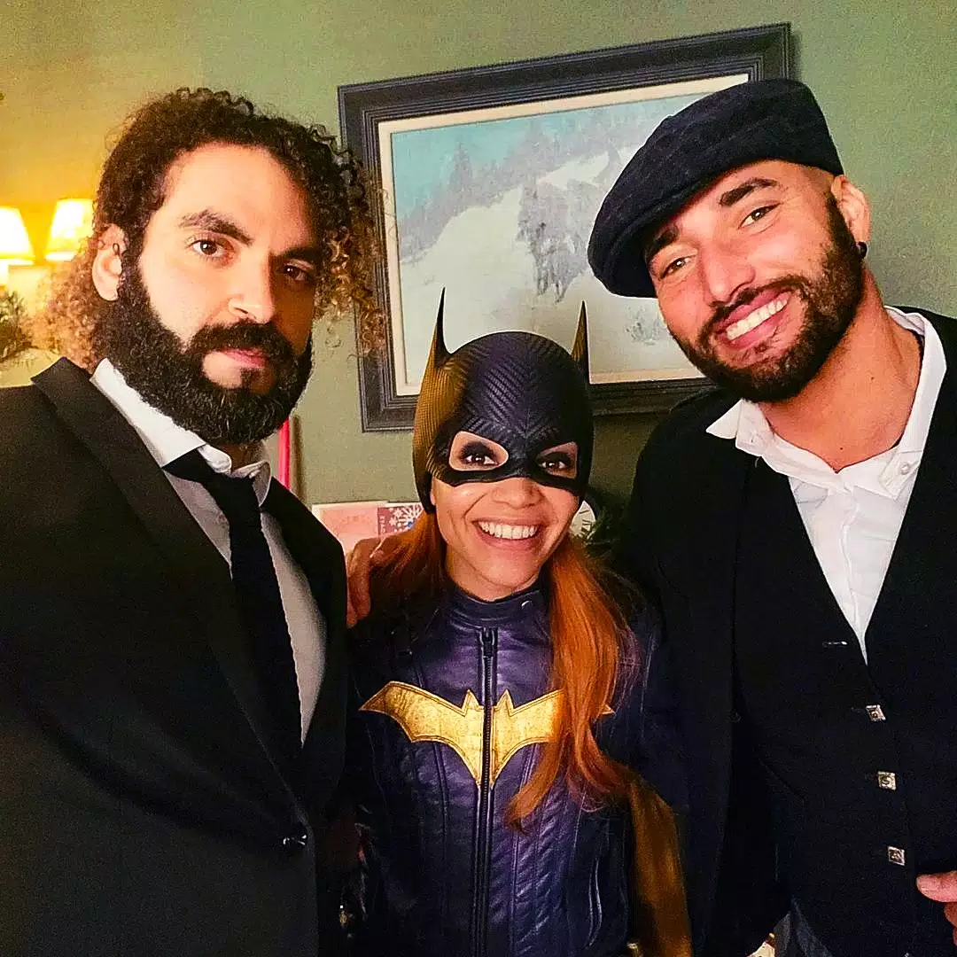 leslie grace Batgirl y directores Adil El Arbi y Bilall Fallah