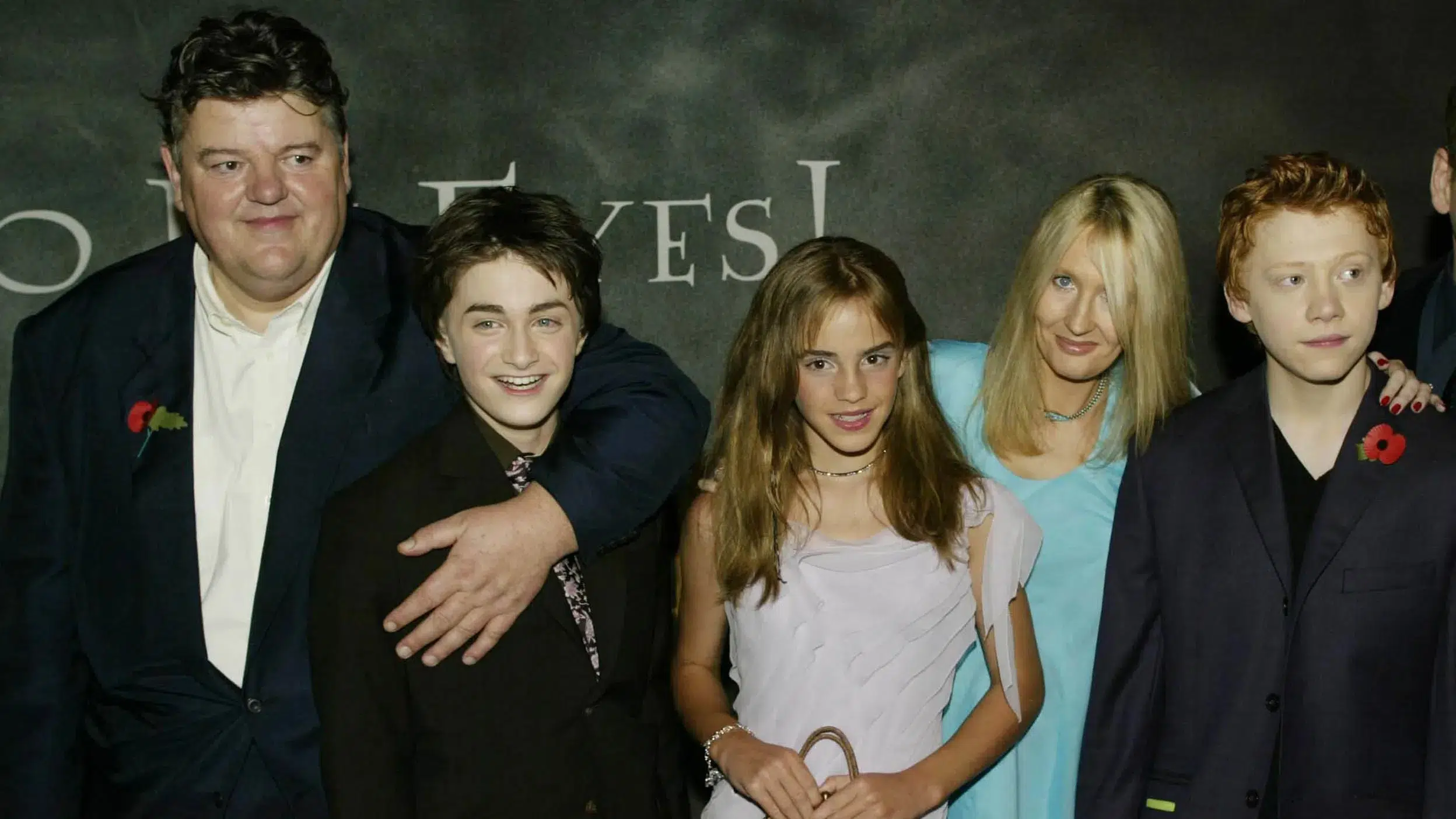 robbie coltrane, daniel radcliffe, emma watson, rupert grint