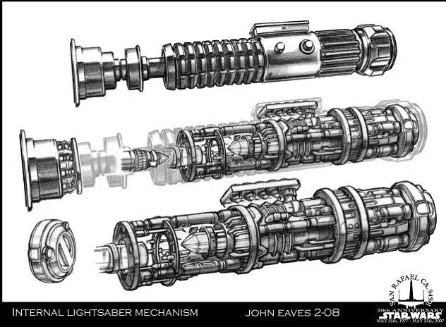 Inside a light saber | Lightsaber, Star wars tattoo, Star wars concept art