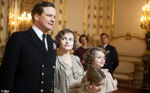 The King's Speech: Toddler Queen Elizabeth cuddles her stuttering father  George VI | Daily Mail Online