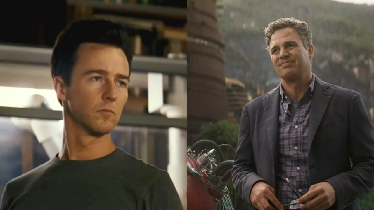 Edward Norton And Mark Ruffalo Actually Joked About Hulk Even Before The  She-Hulk Wink